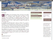 Tablet Screenshot of antropologias.org
